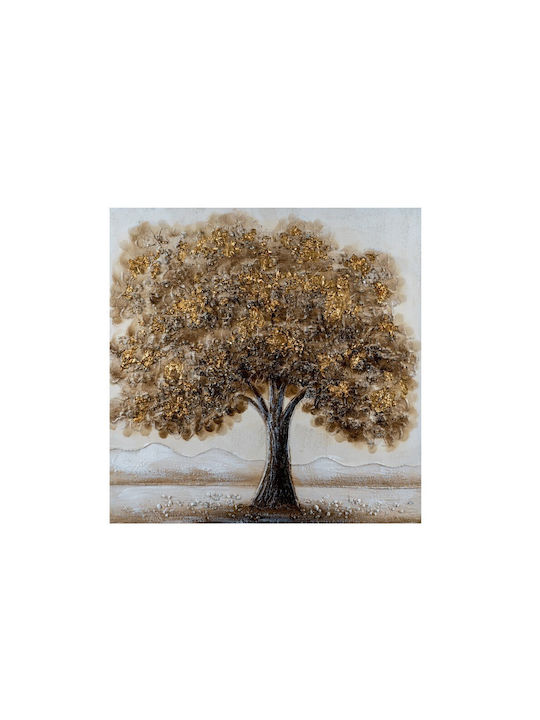 Zen Collection Πίνακας σε Καμβά 60x60cm