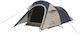 Easy Camp Energy 200 Compact Camping Tent Tunnel Blue with Double Cloth 3 Seasons for 2 People 265x145x95cm