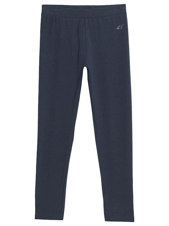 4F Kinder Leggings Sport Lang Blau