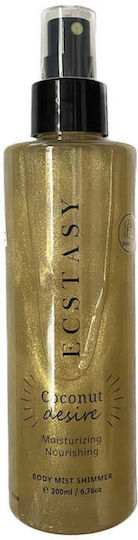 Ecstasy Perfumes Coconut Desire Body Mist Shimmer 200ml