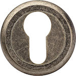 Roline Rosette - Door Escutcheon Silver