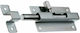 Amig Door Handle 100mm Silver