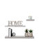 Shelf Wall Gray 60x23.5x3.8cm