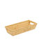 Atmosphera Brotkorb aus Bambus Braun 33x14x7cm