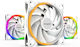 Be Quiet Light Wings Case Fan 140mm (2200rpm / 121.8cfm) με ARGB Φωτισμό και Σύνδεση 4-Pin PWM 3τμχ Λευκό