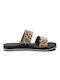 Volcom Women's Flat Sandals Leopard