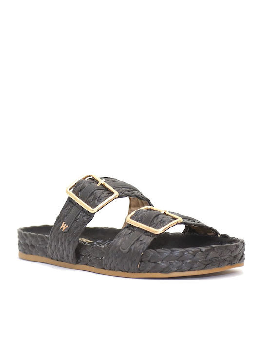 Wrangler Women's Flat Sandals in Black Color