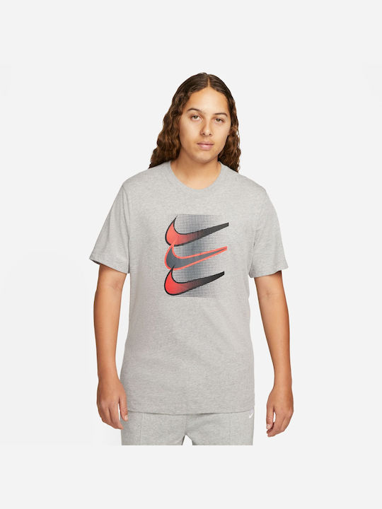 Nike Swoosh Tricou pentru bărbați cu mâneci scurte Gri