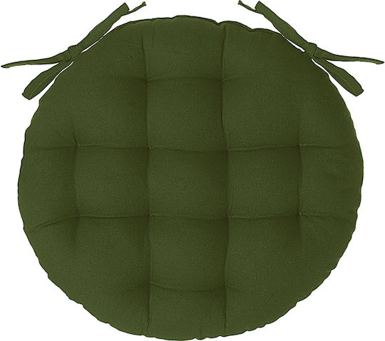 Perna Scaunului De Grădină A-S Round Chairpad Rotund Khaki 38x38cm