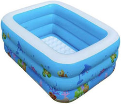 INTIME Children's Pool Inflatable 130x90x48cm