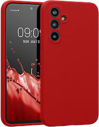 KWmobile Back Cover Silicon Roșu (Galaxy A54)
