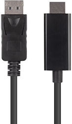 Lanberg CA-DPHD-11CC-0030-BK DP Male - HDMI male 3m