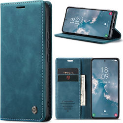 Caseme Synthetic Leather Wallet Blue (Galaxy A54)