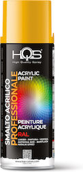 HQS Σπρέι Βαφής Κίτρινο 400ml
