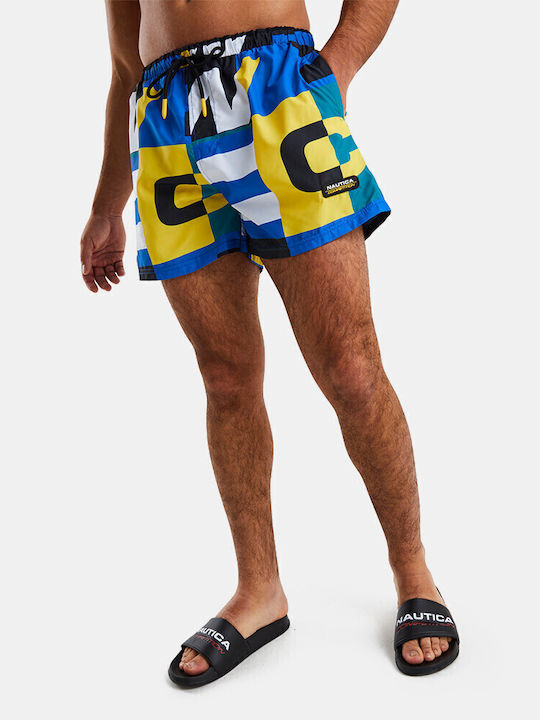 Herren Badebekleidung Shorts Mehrfarbig mit Mustern