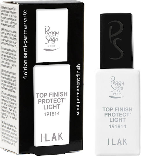 Peggy Sage Professional I Lak Top Coat Für UV/LED Semi-permanente Nagellacke 11ml