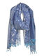 Ble Resort Collection Women's Scarf Blue 5-43-230-0240