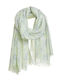 Ble Resort Collection Women's Scarf White 5-43-955-0006