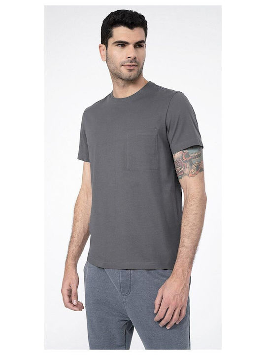 4F Herren T-Shirt Kurzarm Gray