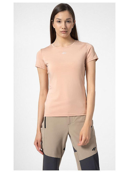 4F Women's Athletic T-shirt Pink