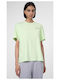 4F Damen T-shirt Grün