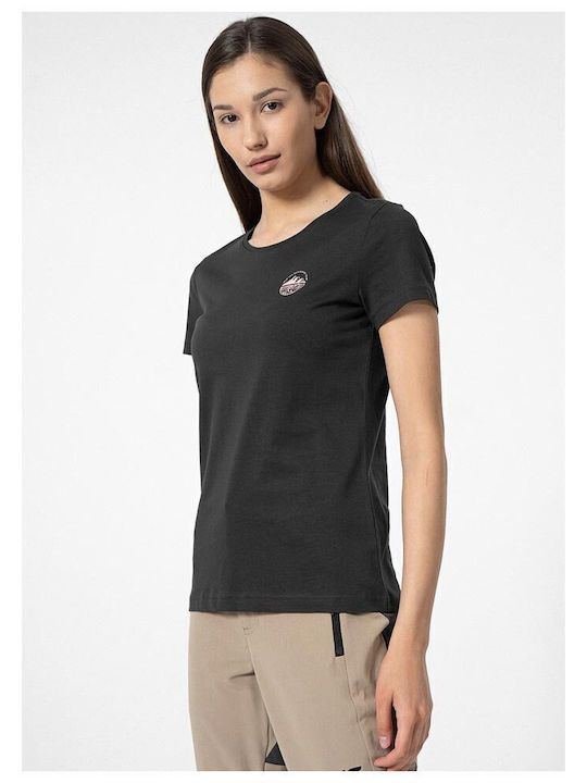 4F Women's Athletic T-shirt Black