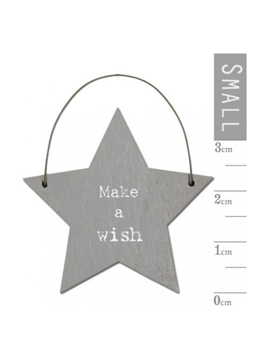 Synchronia Hanging Wall Decor Grey Made of Wood...