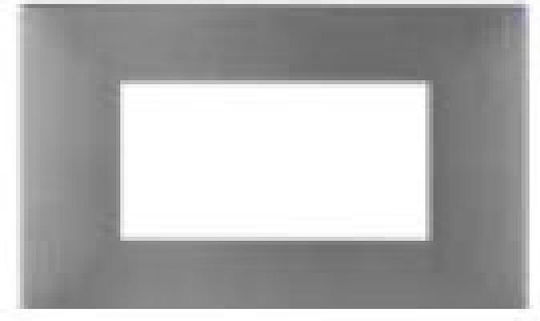 Lineme Switch Frame in Silver Color 50-00424-10