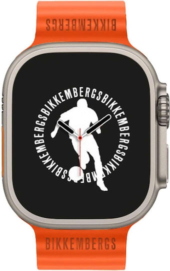Bikkembergs BK11-12 Aluminium Smartwatch mit Pulsmesser (Gray)