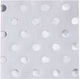 Χαρτοπετσέτες Dot Silver Ασημί 33x33εκ. 20τμχ