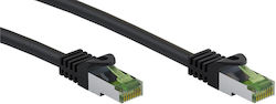 Goobay 61099 S/FTP Cat.8.1 Καλώδιο Ethernet 15m Μαύρο Goobay 61099 S/FTP Cat.8.1 Καλώδιο Ethernet 15m Μαύρο