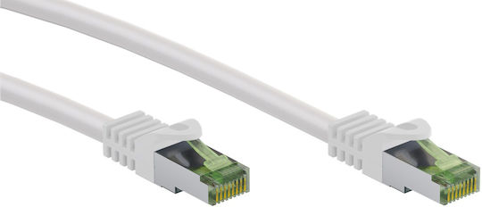 Goobay S/FTP Cat.8.1 Network Cable Ethernet 15m White