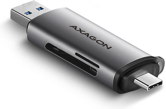 Axagon Card Reader USB 2.0 Type-C για SD
