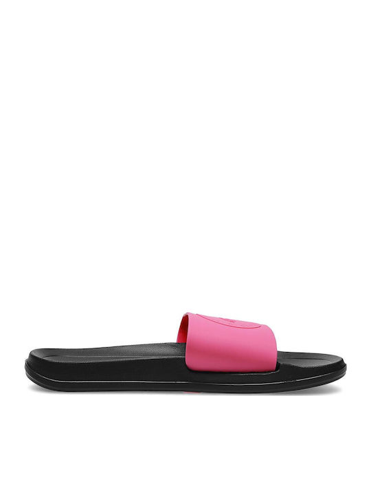4F Frauen Flip Flops in Fuchsie Farbe