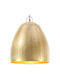 vidaXL Industrial Hängelampe Bronze Glocke mit Fassung E27 42x52cm.