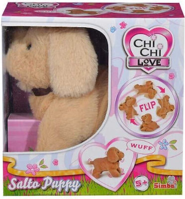 Simba Jucărie de Pluș Cățeluș Love Puppy - Salto 20 cm pentru 5+ Ani