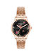 Ted Baker Fitzrovia Watch with Pink Gold Metal Bracelet
