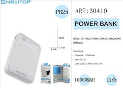 Newtop PB25 Power Bank 10000mAh with USB-A Port...