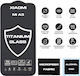 TITANIUM 0.25mm Adeziv complet Full Face Tempered Glass Negru (Mi A3)