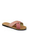 LEATHER SANDAL PINK PONY SKIN