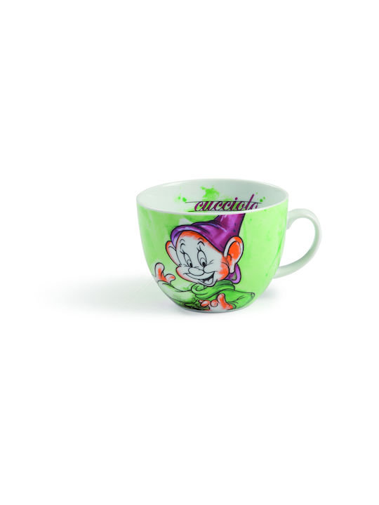 Disney Dopey Cană Din Porțelan Verde 600ml