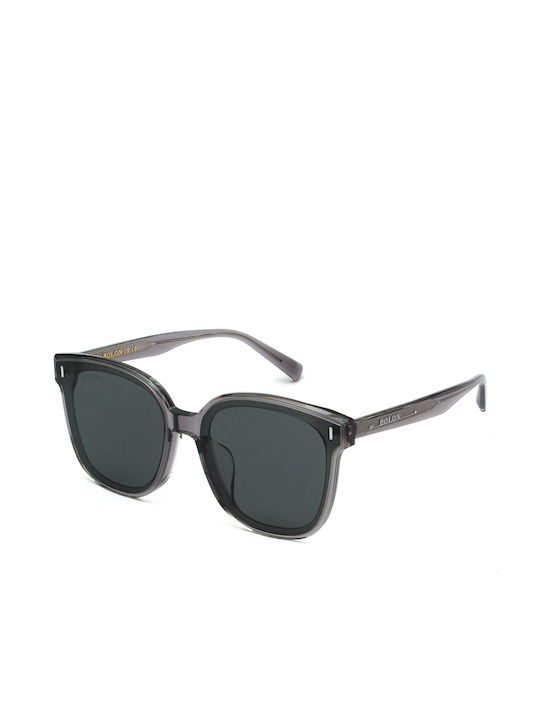 Bolon Sunglasses with Gray Plastic Frame and Black Lens BL3079C12