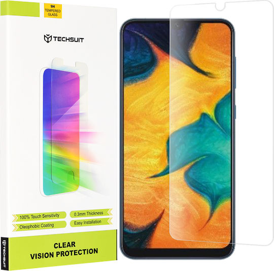 Techsuit Vision Tempered Glass (/ Galaxy A30 / A50 / A20 / A50s / M21 / M31 / M30s / M30)
