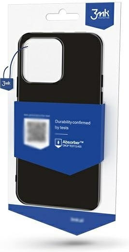 3MK Reno Back Cover Σιλικόνης 1.2mm Μαύρο (Oppo Reno8 T)