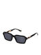 Police Men's Sunglasses with Black Plastic Frame and Black Lens SPLL14 0700