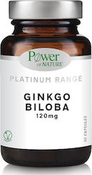 Power Of Nature Platinum Range Гинко Билоба 120mg 30 Капсули Power Of Nature Platinum Range Гинко Билоба 120mg 30 Капсули