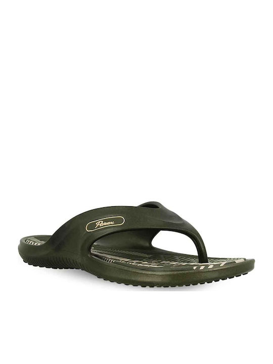 Parex Herren Flip Flops Khaki