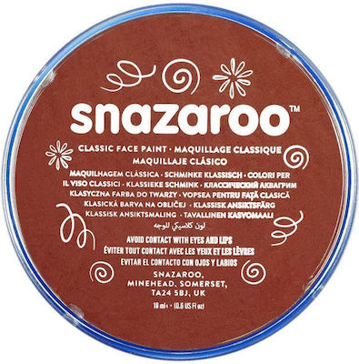 Snazaroo 18ml Κρέμα Face Painting Classic Rust Brown