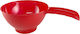 Plastic Kitchen Funnel Red