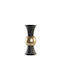 DKD Home Decor Decorative Vase Black 14x14x32cm